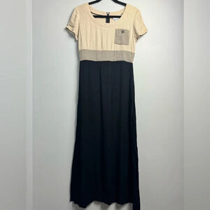 Scarlett Vintage side slit Maxi Dress size 8